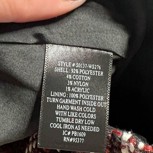 Sanctuary | NWT Lined Plaid Tweed Skirt - Picture 5 of 6